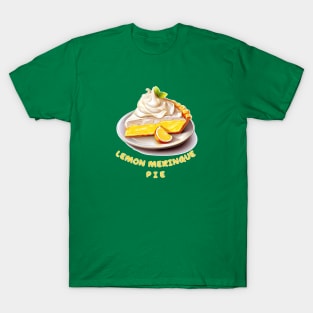 Lemon Meringue Pie | French cuisine | Dessert T-Shirt